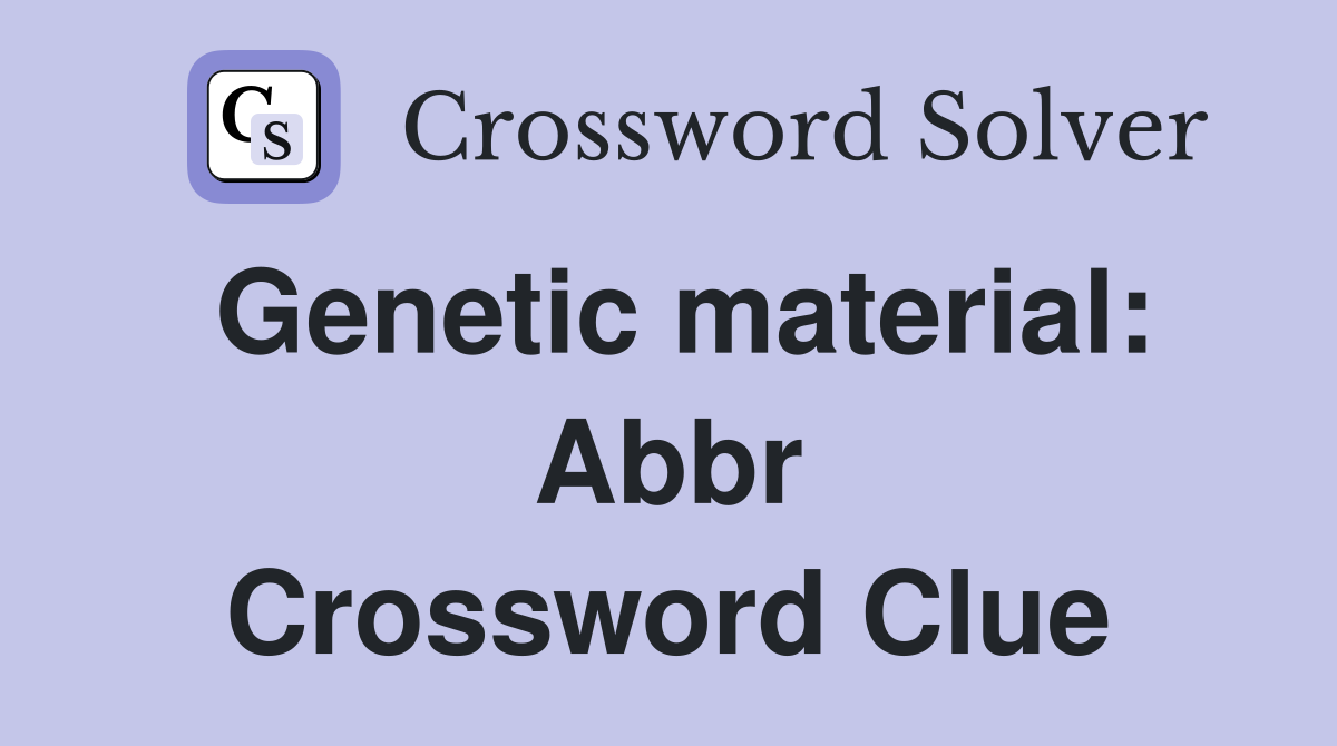 material Abbr. Crossword Clue Answers Crossword Solver